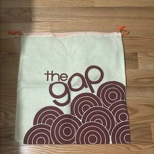 GAP Cream and Brown Tote Bag